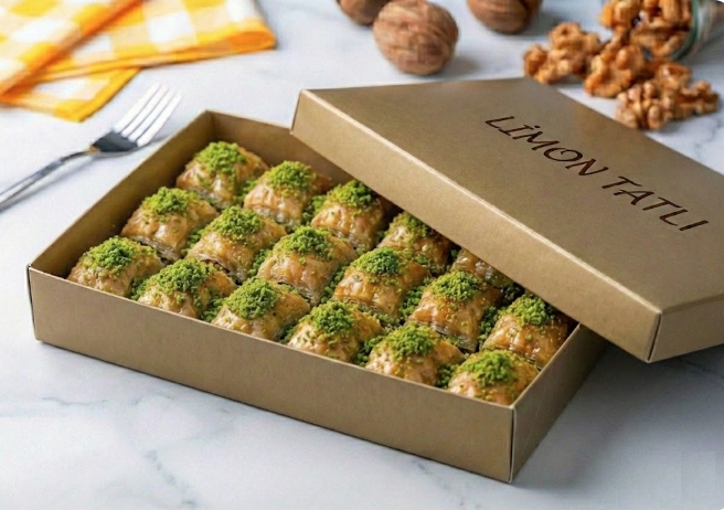 Damak Catlatan 1000 gr Fistikli Baklava