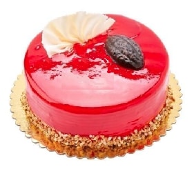 Gercek Meyveli Frambuazli Yas Pasta 2 3 kisilik